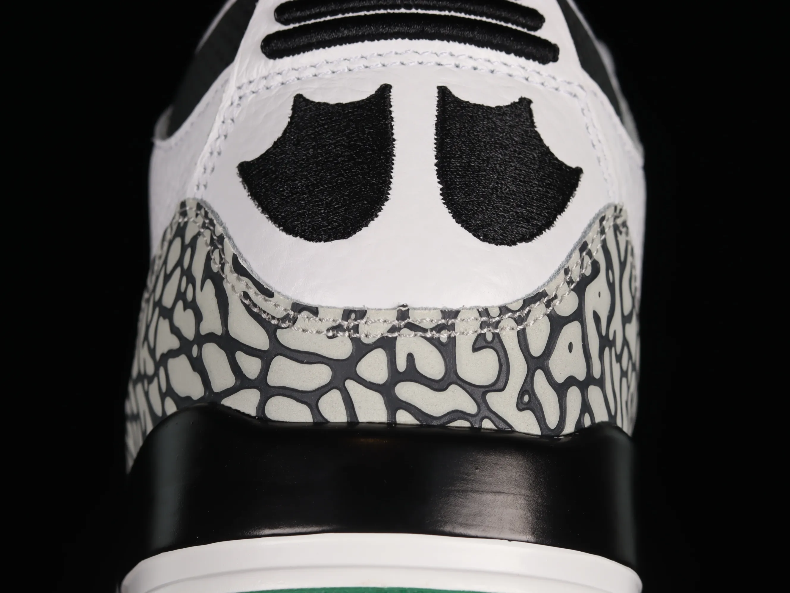 All categories Air Jordan Jordan series basketball shoes Air Jordan 3 Air Jordan 3 Retro AJ3 Joe 3 joint white and green 594282-233
